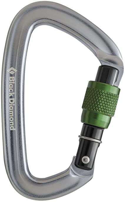 Black Diamond Positron Screwgate Carabiner - One Size