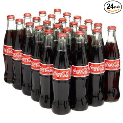 Mexican Coca Cola, Drink Cola, 12-Ounce (24 Pack)