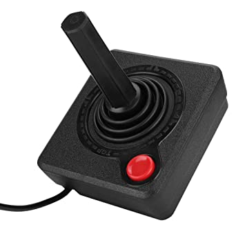 Pomya Game Control, Retro Classic 3D Analog Mobile Gaming Joystick Controller for All Atari 2600 Systems, Atari 7800 console (All Games of Atari 7800 Are Not Supported)