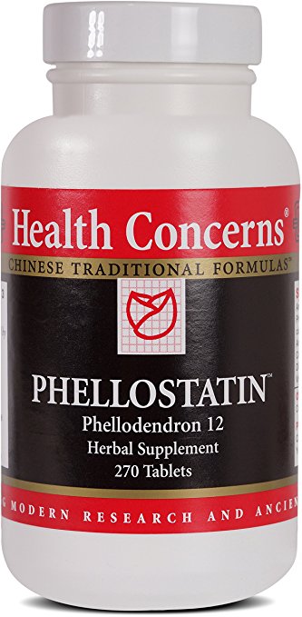 Health Concerns - Phellostatin - Phellodendron 12 Herbal Supplement - 270 Tablets