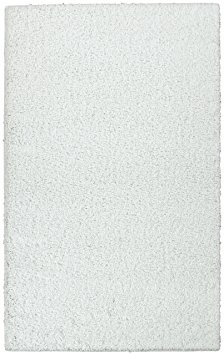 Garland Rug Southpointe Shag Area Rug, 3-Feet by 5-Feet, White