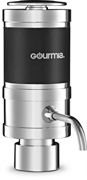 Gourmia GWA9985 Electric Wine Aerator and Dispenser - Quickly Oxidizes, Decants and Pours Red and White Wine - Fits Most Bottles – Battery Operated - One Touch Control