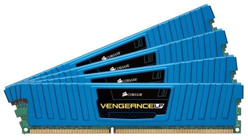 Corsair Vengeance Blue 16GB (4x4GB)  DDR3 1600 MHz (PC3 12800) Desktop Memory