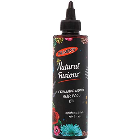 Palmer's Natural Fusions Ceramide Monoï Hair Food Oil, Treatment to Nourish Hair & Scalp, 6 fl. oz.