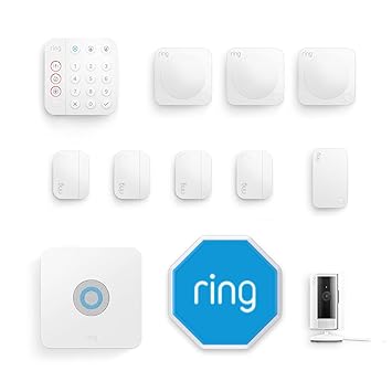 Ring Alarm 11 Piece Kit (2nd Generation)   All-new Ring Indoor Cam (2nd Gen) by Amazon – home security system with optional Assisted Monitoring - No long-term commitments - Works with Alexa