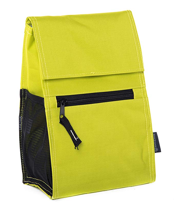 Insulated Lunch Bags | Compact Lunch Box |Adjust Strap   Name Tag! Kids & Adults