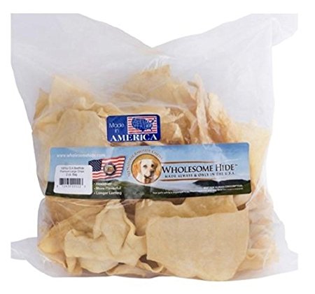 USHIDE wholesome Hide Pet Rawhide Treat Chips 2lb Bag