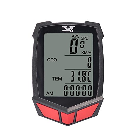 Ys-661c Wirless Cycling Bike Bicycle Computer Odometer Speed Meter Backlight