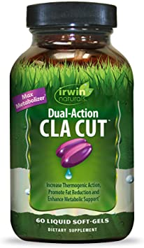 Irwin Naturals Dual-Action CLA Cut, 60 Liquid Soft-Gels