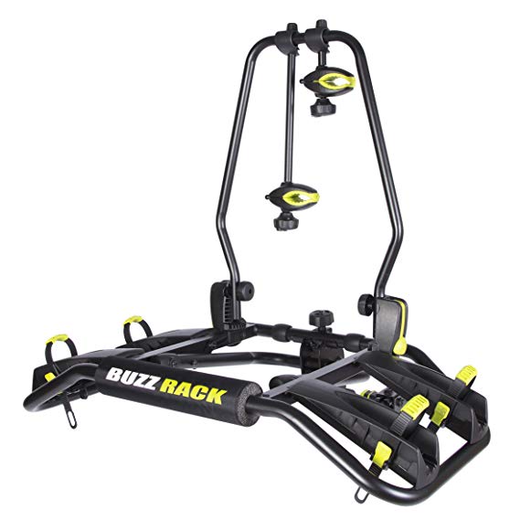 BUZZRACK Entourage 2-Bike Platform Hitch Rack, Fat Bike Compatible with Additional Purchase of The kit