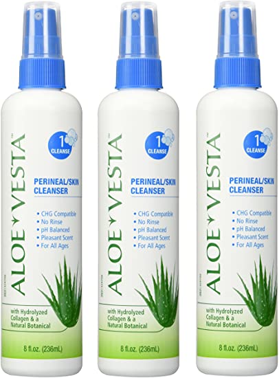 Aloe Vesta Perineal/Skin Cleanser, 8 Fl Oz (Pack of 3)