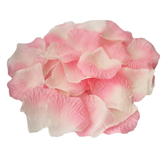 JUYO VONSAN® 1000pc Artificial Rose Petals Wedding Flowers Favors for you special wedding with gift box