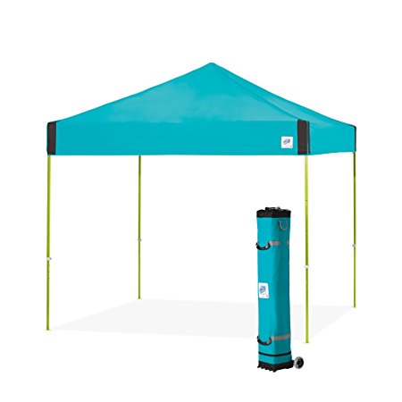 E-Z UP Pyramid Instant Shelter Canopy, 10 by 10', Splash