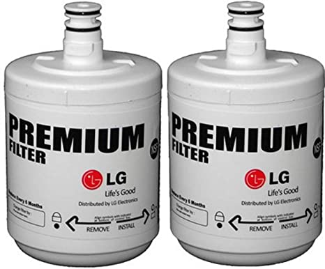 LG LT500P-2 500 Gallon Capacity Vertical Water Filter, 2-Pack