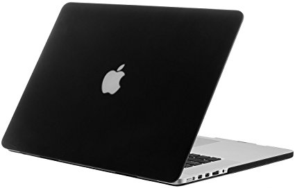 Kuzy - NEWEST Apple MacBook Pro 15.4" with Retina Display A1398 BLACK Rubberized Hard Case Cover 15-Inch (NEWEST VERSION) Release June 2012