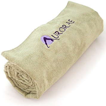 Aurorae Non Slip Hot Microfiber Yoga Mat Towel