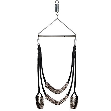 Back to 20s Luxury Heavy Duty Indoor Swing w/ Steel Triangle Frame and Spring