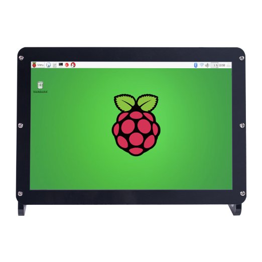 SunFounder 10.1 Inch IPS HDMI Monitor 1280×800 HD LCD Screen Display with Case and Stand for Raspberry Pi 3, 2 Model B and 1 Model B /A /B