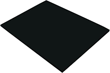 Riverside 3D Construction Paper, Black, 18" x 24", 50 Sheets