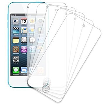 eTECH Collection 5 Pack of Anti-Glare & Anti-Fingerprint (Matte) Screen Protectors for Apple iPod Touch 5th Generation