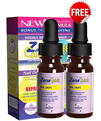 Zanaquick Nail Drops - Get One FREE - Antifungal - Repairs Nails Infected by Fungus - Repara Uñas Dañadas por Hongos - Nail Fungus Treatments
