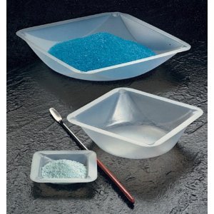 Plastic Square Weigh Boats Large Dish 100pk