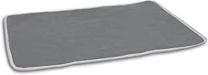 Homz Cotton Ironing Mat, Portable, Gray