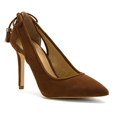 Michael Kors Jennings Dark Caramel Pump