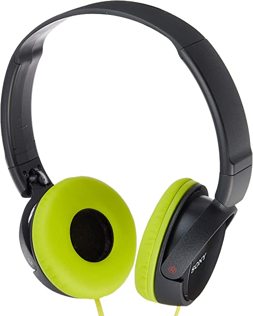 Sony Dynamic closed-type headphones MDR-ZX310-H Lime Green/Gray