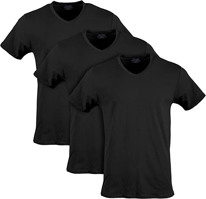 Gildan Men's Cotton Stretch T-Shirts, Multipack