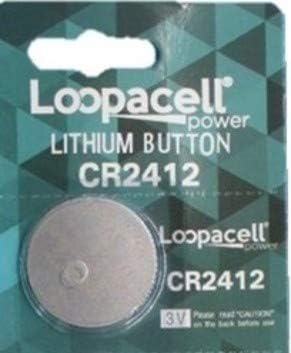 Loopacell CR2412 CR 2412 Lithium 3V 1 Battery