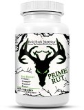 Prime Rut - Testosterone Booster - Most Potent Dose Available - Full Month Cycle - All Natural Ingredients Made in the USA