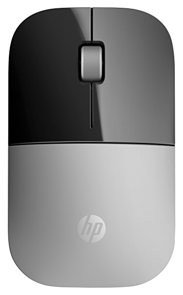 HP 2.4GHz Wireless USB Mouse Z3700 (Turbo Silver)