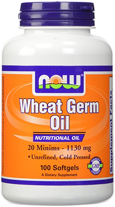 Now Foods, Wheat Germ Oil, 20 Minims, 1130mg Softgels, 100-Count