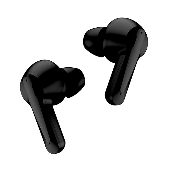 Defy Gravity Zen TWS Earbuds with 24 HRS Playback, Fast Charge, Low Latency, ENC Solution, Quick Pair & Connect(Bold Black)