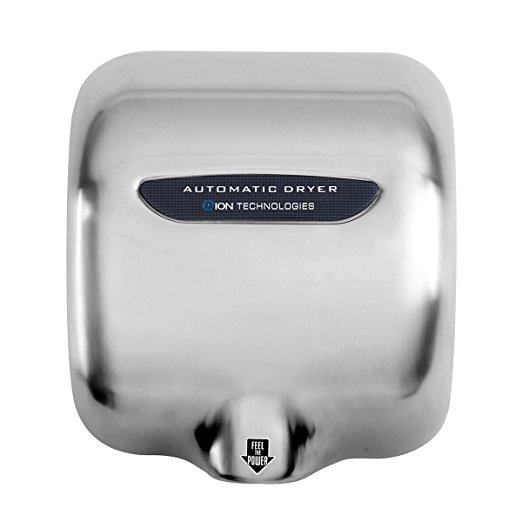 OION Technologies Industrial Stainless Steel High Speed Automatic Hand Dryer DR-3000HD 1800 Watts
