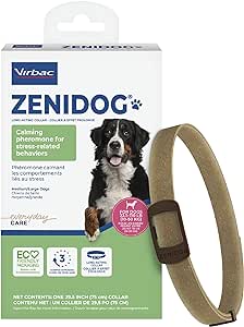 Dog Calming Collar with Pheromones - Zenidog Long-Acting Collar, Dog Calming Pheromone Collar, Long-Acting Pheromones for Dogs, Calming Collar, Dog Calming, Calming Collar for Dogs (Large Dogs)