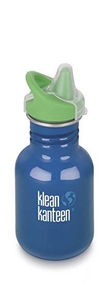 Klean Kanteen Kid's Sky Diver Stainless Steel Sippy Bottle, 12-Ounce