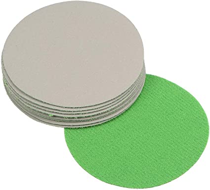 uxcell 3 Inch Wet Dry Sanding Discs 3000 Grit Hook and Loop Sandpaper Electrostatic Sand Planting Silicon Carbide 10pcs