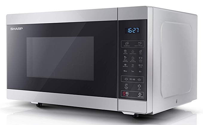 Sharp YC-MG51U-S 25L 900W Digital Touch Control Microwave with 1000W Grill - Silver