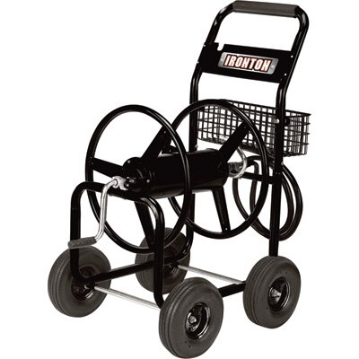 Ironton Hose Reel Cart - Holds 300ft. x 5/8in. Hose