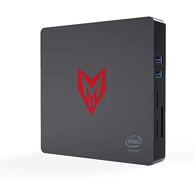 New M2 Mini PC Desktop 4GB Ram LPDDR4 64GB M.2 SSD Intel Apollo Lake Celeron Processor J3355 License Windows 10 Multimedia Office Computer Dual HDMI 4K Display VESA Mount,Dual WiFi,US Plug