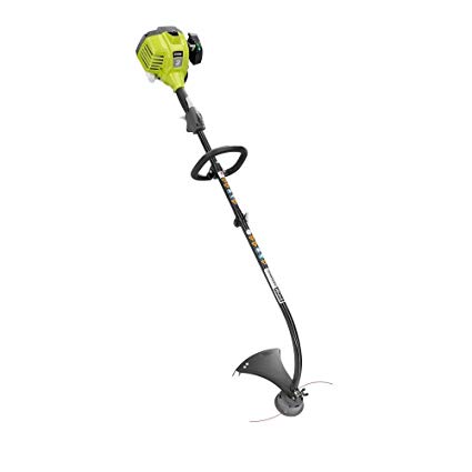 Ryobi RY34427 25.4 cc 2-Cycle Full Crank Curved Shaft Gas String Trimmer