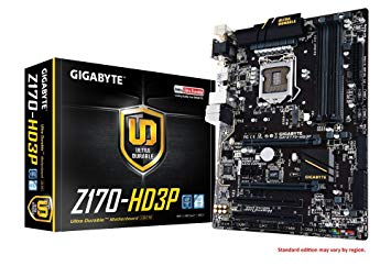 Gigabyte LGA1151 Intel Z170 ATX DDR4 Motherboards GA-Z170-HD3P