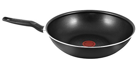 Tefal Just Non stick Wok, 28 cm - Black