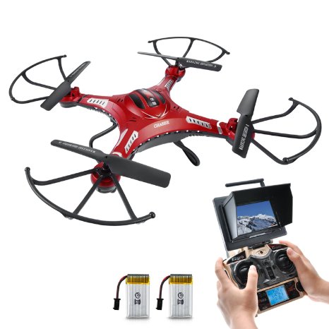 Newest FPV Quadcopter,Potensic® RTF F183D Drone with HD Camera& 5.8 GHz FPV Monitor Drone