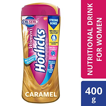 Horlicks Women's Health and Nutrition drink - 400g (Caramel flavor)