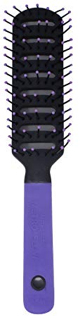 Spornette Anti Static Vent Brush #9000-MF Purple Styling, Smoothing, Straightening & Blow Drying Hair Quickly With No Static - Adds Shine & Body. For Women, Men & Children