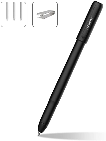 2020 HUION Scribo PW310, Battery-Free Stylus Digital Pen with 8192 Pressure Levels, Take Notes & Scribble Inspiration on Paper and Synchronize to Device, Ideal for Artist Student Teacher Art Beginner