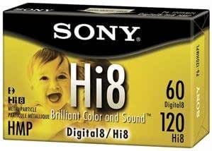 Sony Hi8 HMP - Hi8 tape - 1 x 120min by Sony